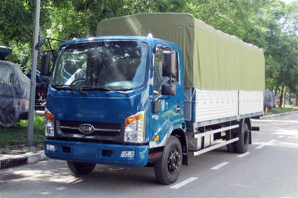 XE TẢI VEAM VT260-1, TẢI TRỌNG 1.9TẤN, THÙNG 6M1, MÁY ISUZU EURO 4